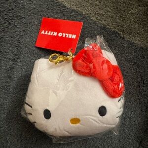 Hello Kitty Tokyo Plush Keychain Bag